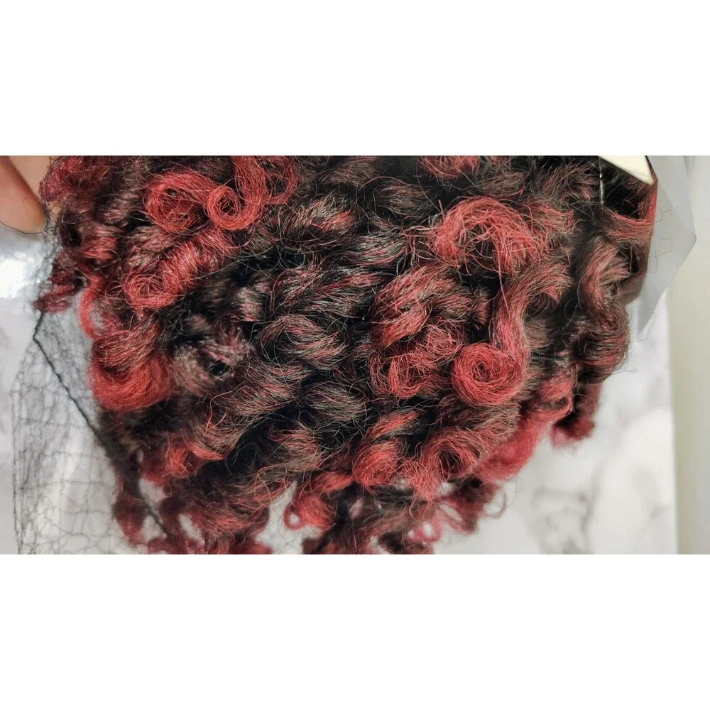 Vivica A. Fox Bounce Bob Wig RM99J | New in Package | Burgundy Black Curly Bob